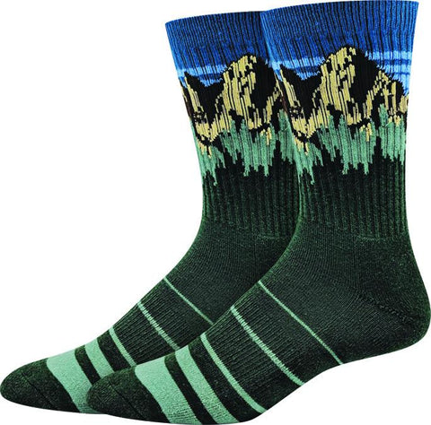 Bigfoot Mt. Whitney Active Men's Crew Socks