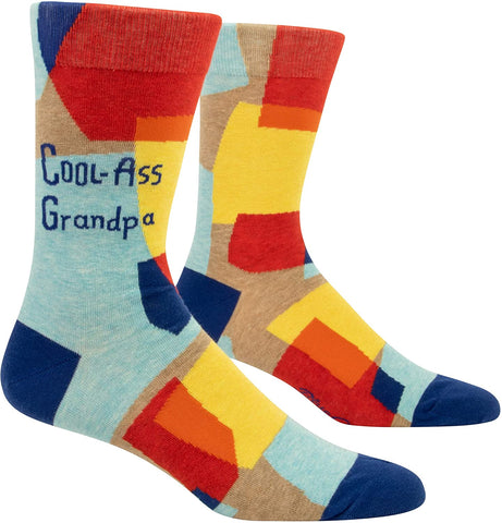 Cool-Ass Grandpa Men's Crew Socks