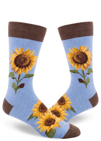 Sunflowers Men's Crew Sock
