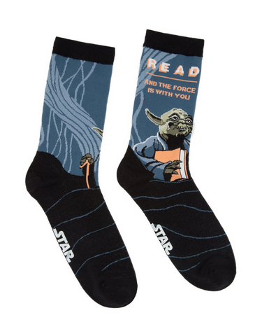 Star Wars Yoda READ Women's Crew Socks