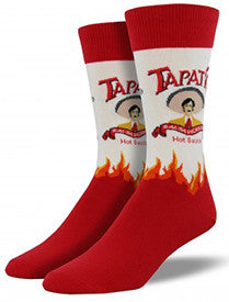 Tapatio Hot Sauce Men's Crew Socks