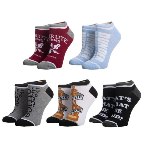 The Office®  5-Pack Ankle Socks