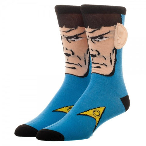 Star Trek, Spock 3D Ears Men's Crew Socks