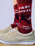 Fart Ninja- SBD Men's Crew Socks