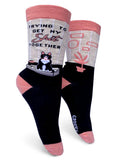 Trying To Get My Sh*t Together, Cat Women's Crew Socks