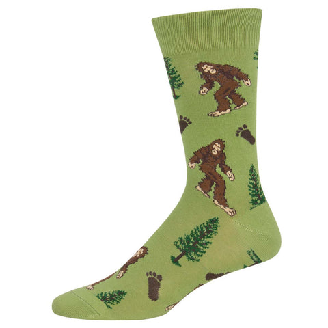 Bigfoot (Moss) Men's Crew socks
