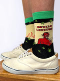 Devil's Lettuce, Cannabis Men's Crew Socks