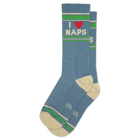 I ❤️ Naps Unisex Crew Socks
