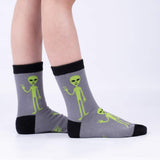 Area 51 Kids' (Age 7-10) Crew Socks 3-Pack