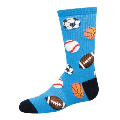 5-Star Recruit, Sports  Kids' Athletic Crew Socks (Age 7-10)