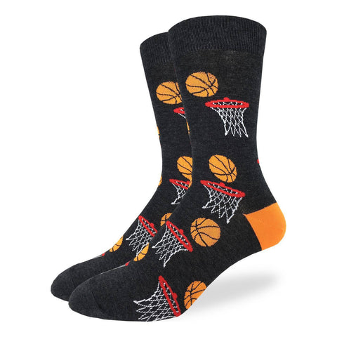 Hoops, Basketball King Size Crew sock (13-17)