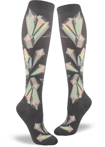 Crystals (Iron) Women's Knee Highs