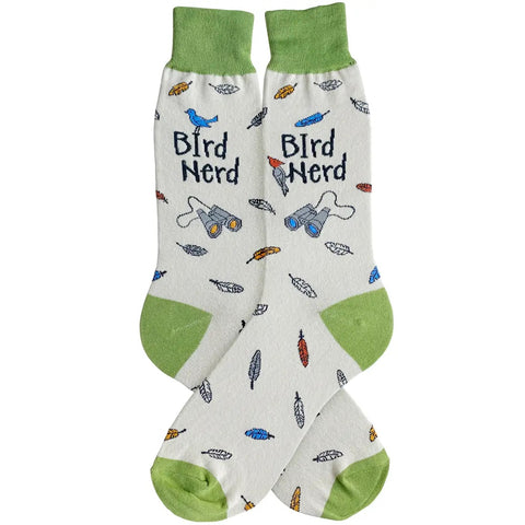 Bird Nerd Men's Crew Socks
