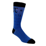 Pi (Blue) Men's Crew Socks