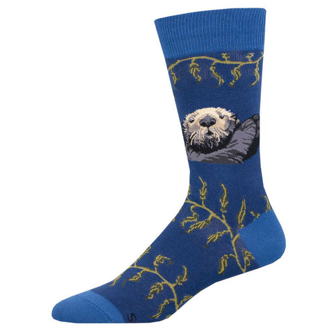 Sea Otter, Endangered Series Men's Crew Socks