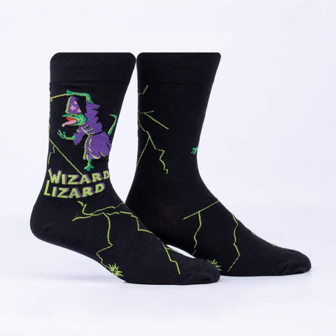 Wizard Lizard Men's Crew Socks