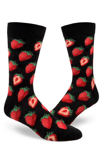Strawberries Men's Crew Sock