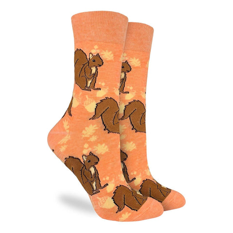 Squirrels (Orange) Crew Unisex Crew sock (5-9)