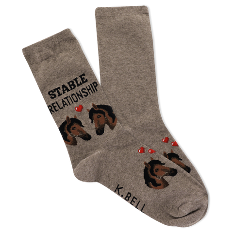 Stable Relationship (Hemp) Women's Crew Socks