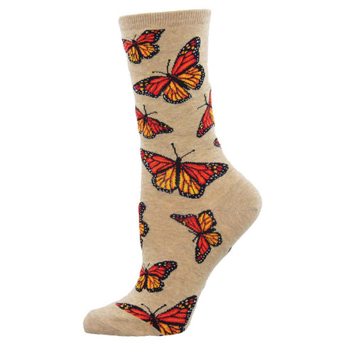 Social Butterfly (Hemp) Women's Crew Sock