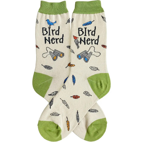 Bird Nerd Women's Crew Socks