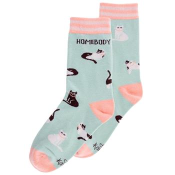 Homebody, Kitty-Cats Women's Crew Sock
