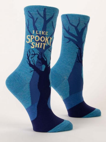 I Like Spooky Sh*t Women's Crew Socks
