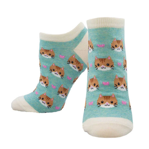 Kitties And Bows (Blue) Women's Ped