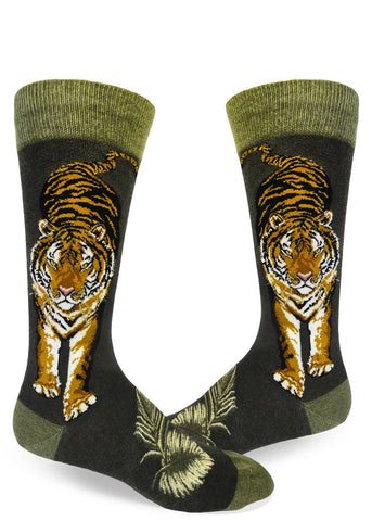 Fierce Tiger Men's Crew Sock