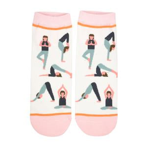 Yoga Inhale Exhale Ankle Socks
